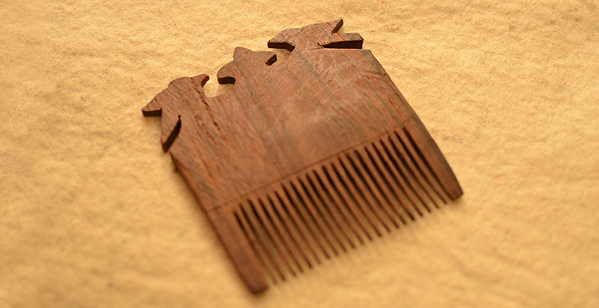 Wooden comb ~ Wooden Comb { 11 }
